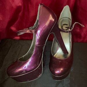G by GUESS Women’s platform Mary Jane stiletto